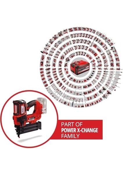 Professional Akülü Çivi Çakma Tabancası Fıxetto 18/50 N Power X- (18V, 60 Atış/dk, Maksimum 50 mm Çivi Uzunluğu, Derinlik Ayarı, Tekli/seri Atış Modu, 500 Çivi Dahil) - 4257795 fiyatları