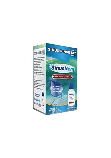 Edis Pharma Sinus Rinse Kit Yetişkin Nazal Yıkama 7169