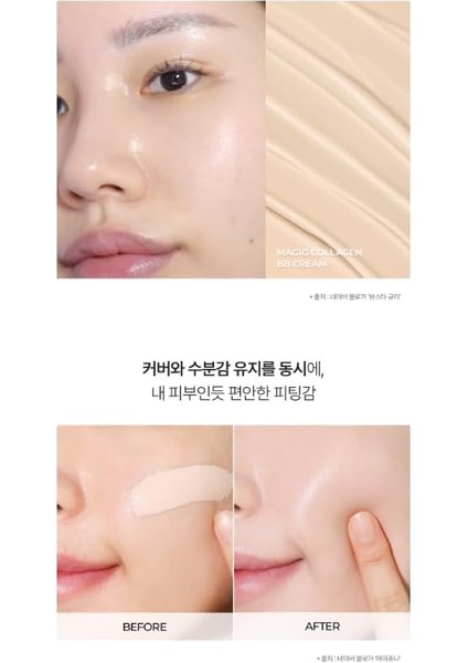 Deoproce Deniz Kolajeni Içeren Yoğun Kapatıcı Bb Krem SPF50 Pa No:21 60 Mililitre Magic Bb Cream