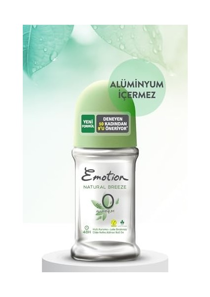 Emotıon Natural Breeze Roll On, 50 Mililitre modelleri
