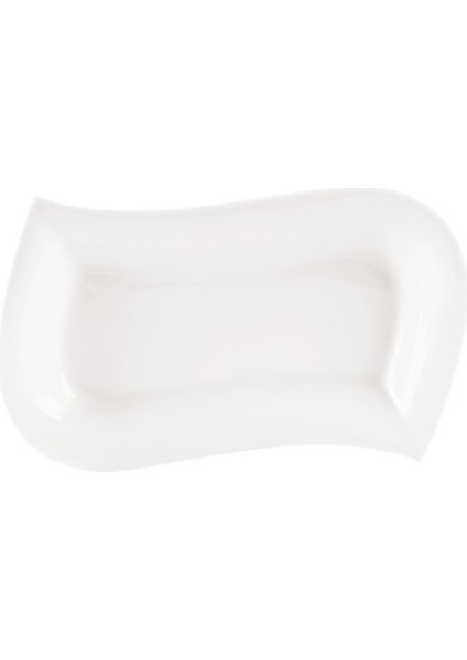 04A+P011417 Perspective Kayık Tabak,