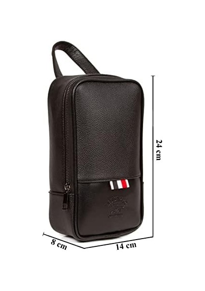 Av A Dos Erkek Siyah Vegan Deri Tıraş Seyahat Kozmetik Portföy Bakım El Çanta Günlük modelleri