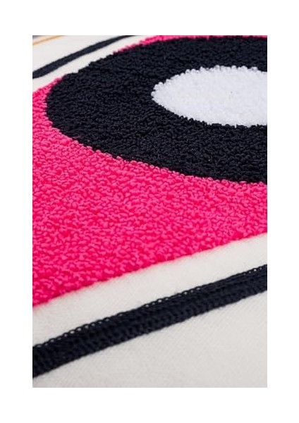 45X45 Özel Tasarım Panç Süzene Desen Dekoratif Kırlent Kılıfı Modern Beyaz 20 modelleri