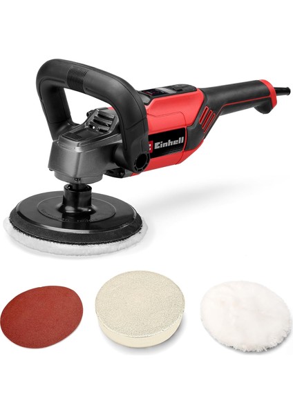 / Zımpara Makinesi Cc-Po 1100/150 Ce (1100 W, Ø 150 mm Plakası, Elektronik Hız 500 - 3.500 Min-1, Sabit Elektronik,, Aksesuarlar Dahil)