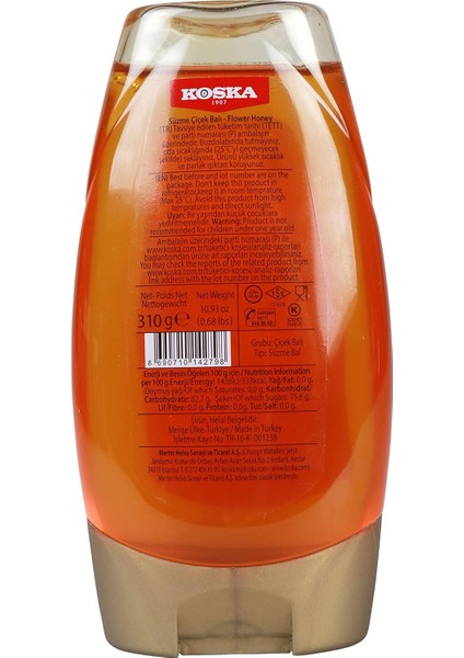 Koska 310 G Çıt Kapak Çiçek Balı modelleri