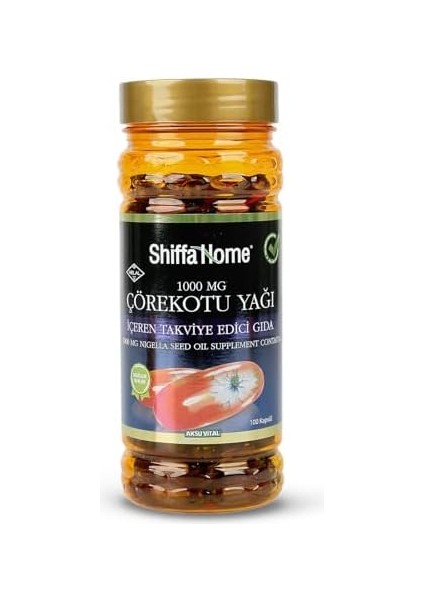 Shiffahome Shiffa Home Çörekotu Yağı Softjel- 1000 Mg 1 Paket (1 x 1 Adet)