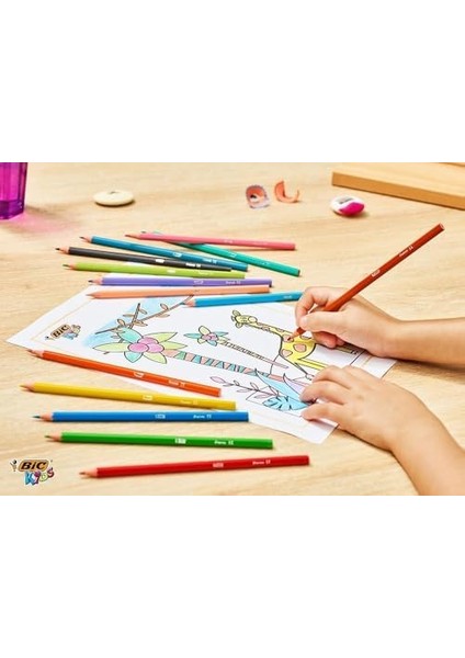 Kids Tropicolors Kuru 24 Renk, Kıymık Oluşturmaz, Ağaç Kesilmeden Üretilmiştir, Çiğnemeye Dayanıklı modelleri