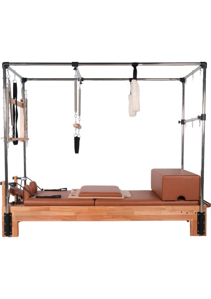 Kahverengi Combo Cadillac Pilates Aleti