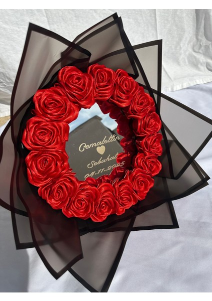 Aynalı Ledli Isteme Çiçeği-Kişiye Özel Tasarım(Ayna Yazılı) modelleri