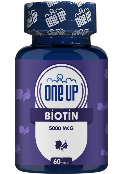 One Up Biotin 5000 Mcg 60 Tablet
