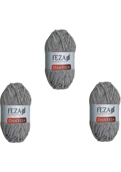 Kendinden Desenli Iplikdantela El Örgü Ipliği, 50 Gr, 200 M (3ADET)