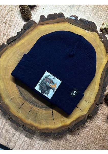 Erkek Kadın Unisex Bere Kışlık Şapka – Kışlık Kalın Triko Kartal Hayvan Figürlü Şık Bere fırsatları