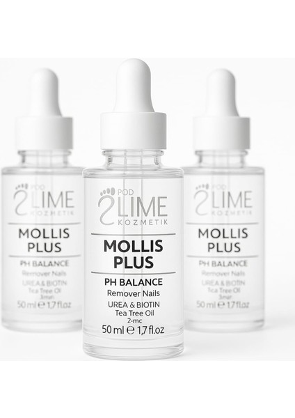 Mollis Plus Remover Kütikül ve Cilt 50 ml