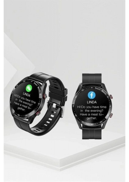 Akıllı Saat Yeni Model Sesli Asistan Bildirim Görme Bluetooth Bağlantılı Müzik Dinleme modelleri