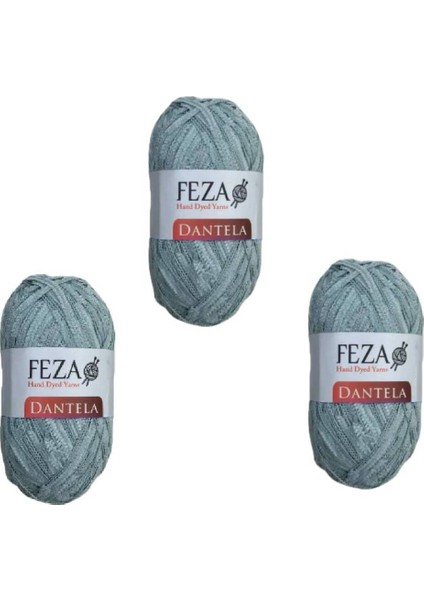 Kendinden Desenli Iplikdantela El Örgü Ipliği, 50 Gr, 200 M (3ADET)