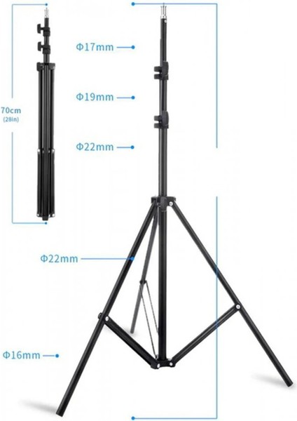 RL18 Selfie Işığı Tripodlu