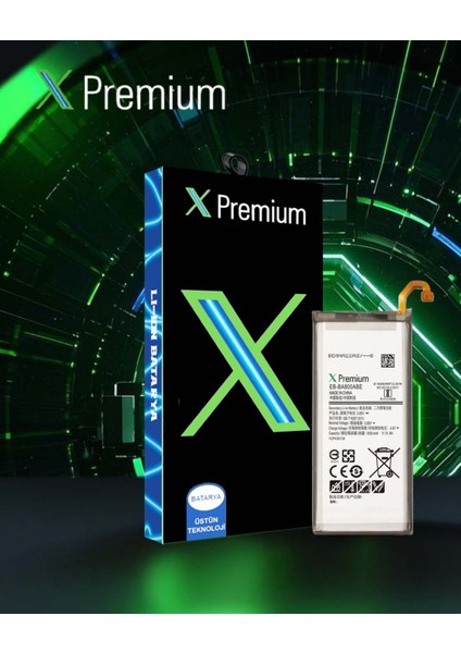 Xpremium Samsung A8 2015 Uyumlu Batarya Pil Süper Yüksek Kalite 3050 Mah EB-BA800ABE