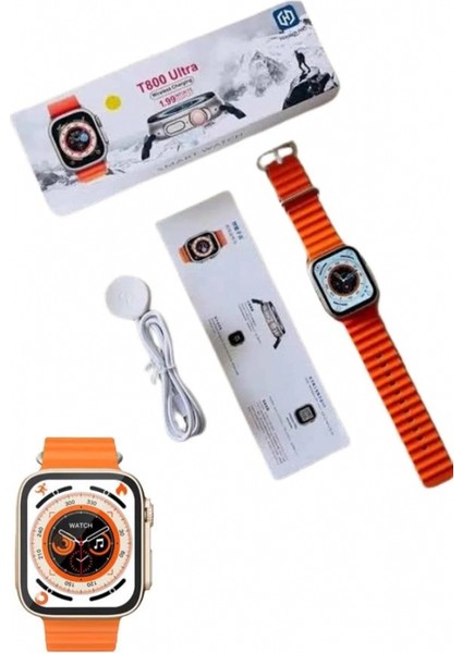 Akıllı Saat Kordon Hediyeli Güçlü Batarya Kapasiteli Titreşimli Bildirim Görme Unisex fırsatları