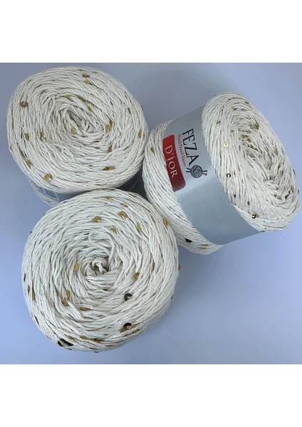 Dior Fantezi Pullu El Örgü Ipliği, 100 Gr, 310 M