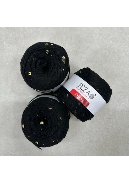 Dior Fantezi Pullu El Örgü Ipliği, 100 Gr, 310 M