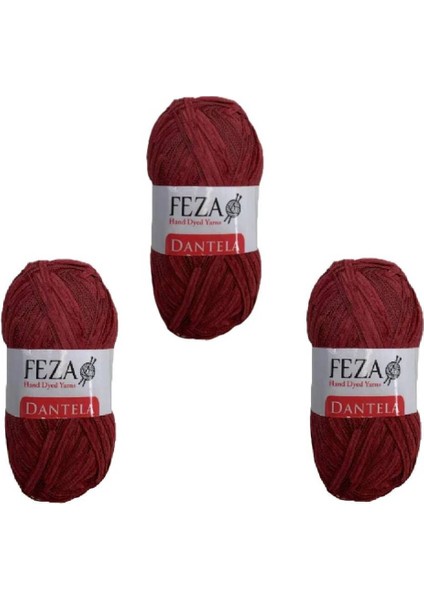 Kendinden Desenli Iplikdantela Fantezi El Örgü Ipliği, 50 Gr, 200 M (3ADET)