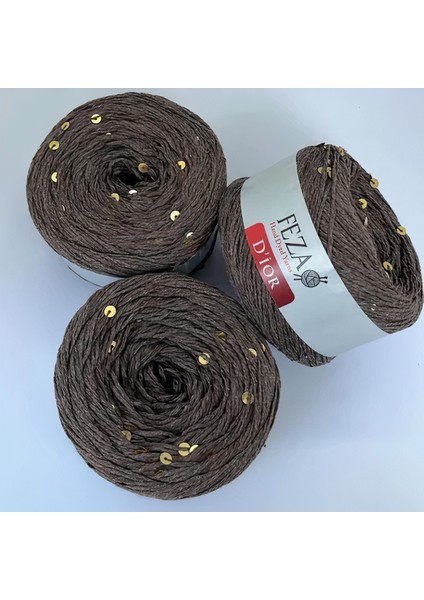 Dior Fantezi Pullu El Örgü Ipliği, 100 Gr, 310 M