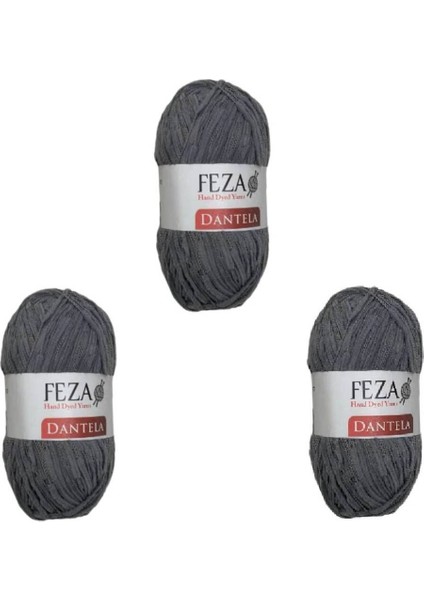 Kendinden Desenli Iplikdantela Fantezi El Örgü Ipliği, 50 Gr, 200 M (3ADET)