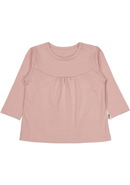 Civil Baby Önü Parçalı 6-18 Ay Kız Tek Üst - Lila 12-18 Ay