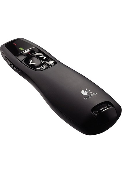 Logitech R400 Kablosuz - USB Laser 910-001356 Siyah Sunum Kumandası