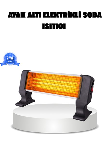 1200 Watt Ayak Isıtıcı – Hızlı Isınma, 2 Yıl Garantili ve Şık Tasarım