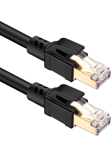 Plus PX-5215 3 Metre Cat8 Kablo, 40GBPS S/ftp 2000MHZ Yüksek Hızlı Internet Kablosu