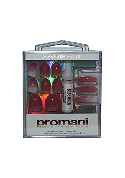 Promani Degrade Gül Kurusu Takma Tırnak Kiti PR-5654