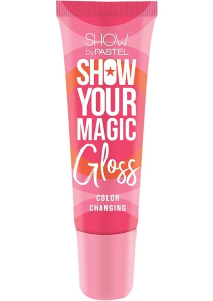 Show By Pastel Show Your Magic Gloss Color Changing - Renk Değiştiren Dudak Parlatıcısı, 9 ml fiyatları
