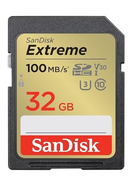 Extreme Sdhc Uhs-I Hafıza Kartı 32 GB (V30, 100 Mb/s Aktarım, U3, 4K UHD Videolar, Su Geçirmez, Darbeye Dayanıklı, Isıya Dayanıklı) fiyatları