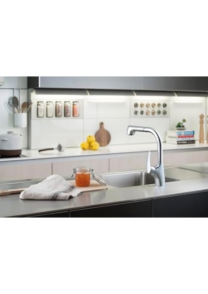 Armix V3 A42151 Pull-Out Eviye Bataryası, El Duşlu, Krom fiyatları