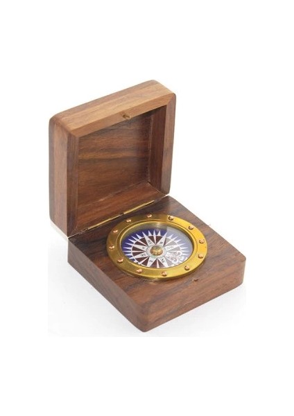 Kutulu Pirinç Pusula Model 2
