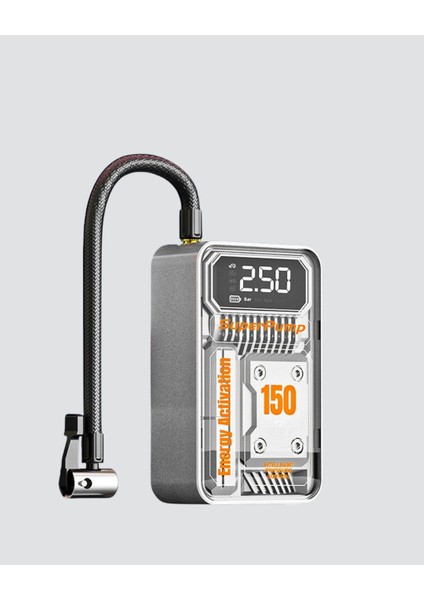 Taşınabilir Kablosuz Hava Pompası – 150 Psı Güçlü Basınç ve 6000MAH Şarjl - M897R706-K76 fiyatları