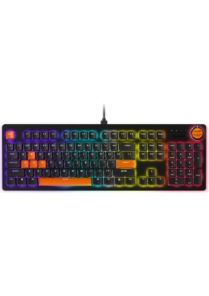 Arcplay Rgb Q Kablolu Mekanik Gaming Klavye Oyuncular Için Tasarlandı Multi-Fonksiyon Ses Ayarı (Cherry Mx Brown Switch / 8000 Hz Speed For Performance) PJ2100US - APP06427