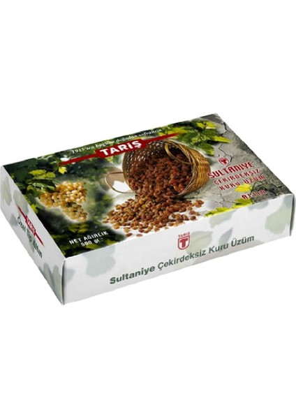 Tariş Üzüm Yatay Karton Kutu 500G fiyatları