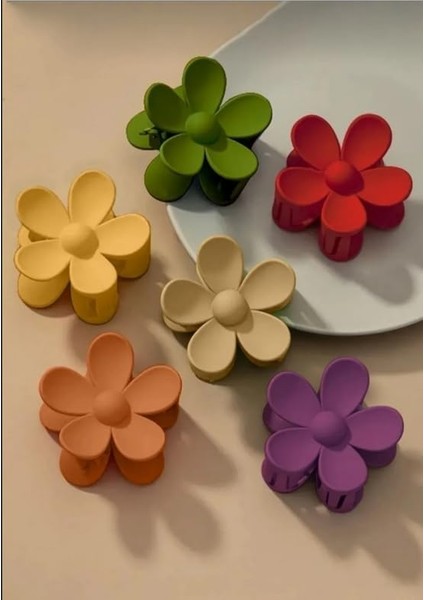 Okavango 6'lı Kelebek Mandal Toka Seti, Kadın Çocuk Mandal Toka, Toka Organizer, Toka, Kız Çocuk Toka, Kadife Toka, Toka Organizer