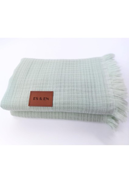 Bebek BATTANİYESİ%100 Pamuk,yumuşak ve Emicidir. Ekru,mint Yeşili,sütlü Kahve (Mint Yeşili)
