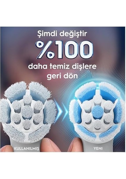 Oral-B Io Gentle Care Beyaz Diş Fırçası Yedek Başlığı 2 Adet modelleri