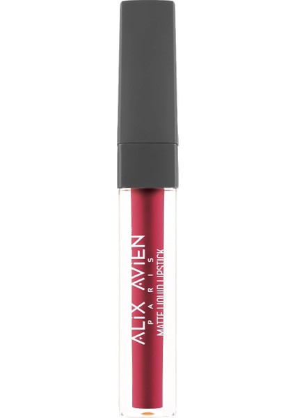 Alıx Avıen Uzun Süre Kalıcı Kadifemsi Kuruma Yapmayan Mat Likit Ruj - Matte Liquid Lipstick 515 Royal Cranberry
