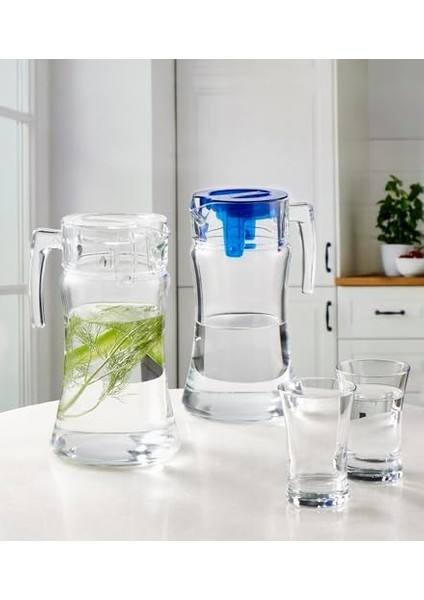 Azur Şeffaf Akrilik Kapaklı Sürahi - Tekli - 1400CC fiyatları