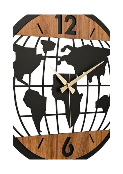 41 cm Metal Malzeme Akarsaniye Sessiz Mekanizma Dekoratif Duvar Saati modelleri