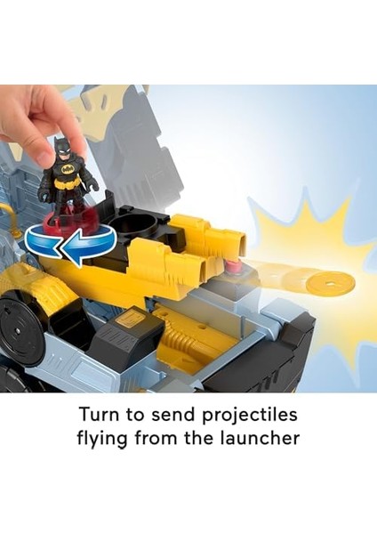 Imaginext Dc Super ™ Dönüşebilen Bat-Tank™ Imaginext Dc Super Dönüşebilen Bat-Tank ve Figürü, Işık ve Ses Efektleri HVY04 fiyatları