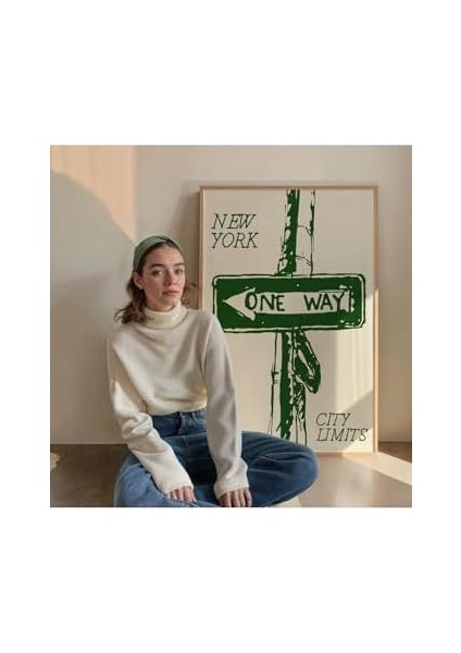 Tanıtım Newyork Çerçevesiz Poster, Modern Dekoratif Çerçevesiz Poster, Tablo, Newyork-2, 50 x 70 fiyatları