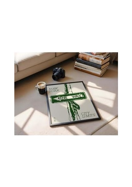 Tanıtım Newyork Çerçevesiz Poster, Modern Dekoratif Çerçevesiz Poster, Tablo, Newyork-2, 50 x 70 modelleri