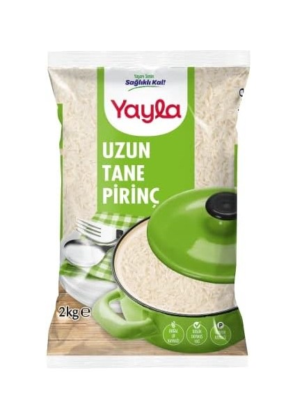Yayla Uzun Tane Pirinç 2 kg fiyatları