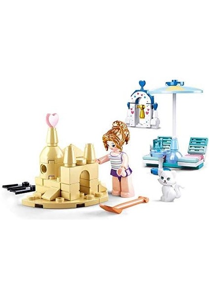 Sahil Partisi Yapım Seti, 102 Parça modelleri